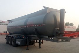 粉粒物料半挂车 粉粒物料运输半挂车外观图片