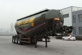 粉粒物料半挂车 粉粒物料运输半挂车外观图片