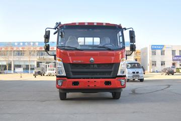 中国重汽HOWO 王系 190马力 5.75米排半栏板轻卡(ZZ1117H4515F112)