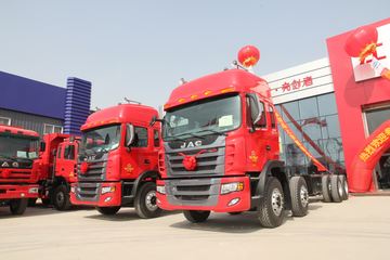 江淮 格尔发K3系列重卡 270马力 8X4 载货车(标准型底盘)