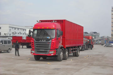 江淮 格尔发K3X重卡 245马力 6X2 9.5米厢式载货车(HFC5201XXYP2K2C54F)