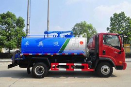 大运轻卡底盘&nbsp;吸污/吸粪车外观图片