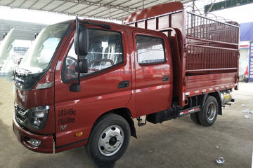 福田时代 M3 88马力 2.65米双排仓栅式轻卡(BJ5046CCY-AE)