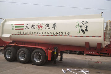 华梁天鸿 9.9米罐式后翻半挂车