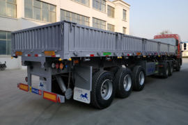 自卸半挂车&nbsp;自卸式半挂车外观图片