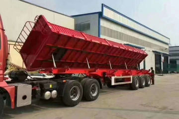 建宇 13米侧翻自卸半挂车