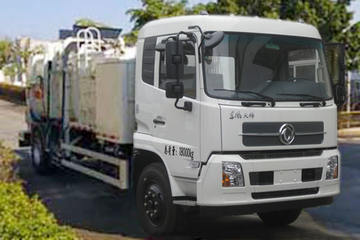 东风商用车 天锦 18T 纯电动餐厨垃圾车(福龙马牌)(FLM5180TCADFBEV)218.55kWh