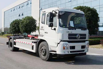东风商用车 天锦 18T 7.155米纯电动车厢可卸式垃圾车(中集牌)(ZBH5180ZXXDFBEV)241.96kWh