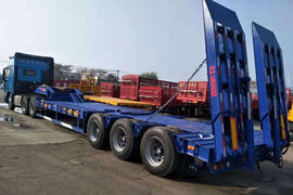 8-13米系列&nbsp;平板式半挂车外观图片