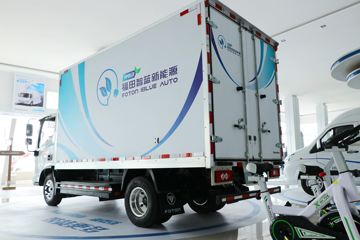 智蓝轻卡 电动载货车外观图片