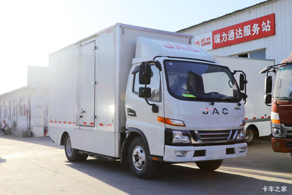 江淮 帅铃i5 4.5T 4.13米单排纯电动厢式轻卡94.62kWh