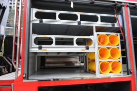 重汽豪沃(HOWO)底盘&nbsp;消防车外观图片