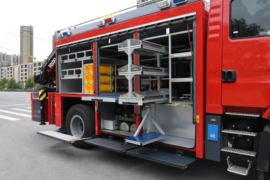 重汽豪沃(HOWO)底盘&nbsp;消防车外观图片