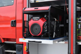 重汽豪沃(HOWO)底盘&nbsp;消防车外观图片