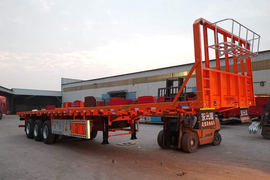 8-13米系列&nbsp;低平板半挂车外观图片
