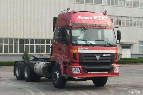 福田 欧曼ETX 5系重卡 336马力 6X4牵引车(BJ4252SNFKB-XB)
