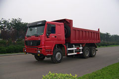 中国重汽 HOWO重卡 300马力 6X6 5.17米自卸车(ZZ3257N3857C1/T2WA)