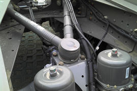 重汽豪沃(HOWO)底盘&nbsp;混凝土搅拌车底盘                                                图片