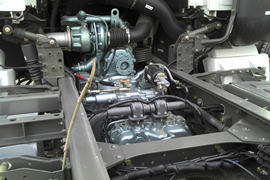 重汽豪沃(HOWO)底盘&nbsp;混凝土搅拌车底盘                                                图片