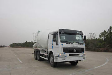 中国重汽 HOWO 336马力 6X4 混凝土搅拌车(华建牌)(HDJ5254GJBHO)