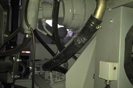 陕汽重卡底盘&nbsp;混凝土搅拌车上装                                                图片