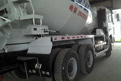陕汽重卡 F3000 336马力 6X4 混凝土搅拌车(华建牌)(HDJ5254GJBSX)