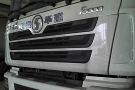 陕汽重卡底盘&nbsp;混凝土搅拌车外观                                                图片