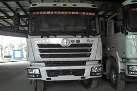 陕汽重卡底盘&nbsp;混凝土搅拌车外观                                                图片