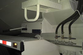 五十铃底盘&nbsp;混凝土搅拌车上装                                                图片