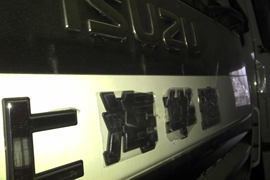 五十铃底盘&nbsp;混凝土搅拌车外观                                                图片