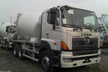 日野 700系 410马力 6X4 混凝土搅拌车(华建牌)(HDJ5251GJBHI)