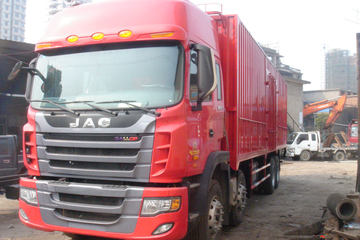 江淮 格尔发K3系列重卡 270马力 8X4 厢式载货车(HFC5314XXYK1R1LT)