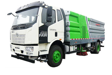 一汽解放 J6L 220马力 4X2 洗扫车(378后桥)(亚特重工牌)(TZ5180TXSCA6J6)