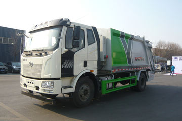 一汽解放 J6L 220马力 4X2 压缩式垃圾车(法士特)(亚特重工牌)(TZ5180ZYSCA6J6)