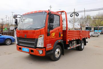 中国重汽HOWO 王系 130马力 4.15米单排栏板轻卡(国六)(ZZ1047F3315F144)