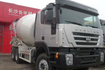 上汽红岩 杰狮 380马力 6X4 混凝土搅拌车(CQ5254GJBHTG414)