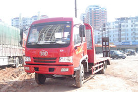 一汽解放底盘&nbsp;平板运输车外观图片