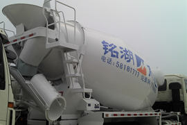 福田欧曼底盘&nbsp;混凝土搅拌车上装                                                图片