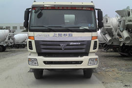 福田欧曼底盘&nbsp;混凝土搅拌车外观                                                图片