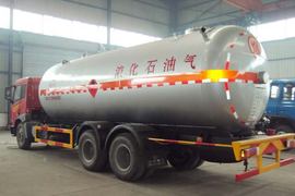 青岛解放底盘&nbsp;液化气体运输车外观图片