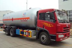 青岛解放 悍威(J5M) 220马力 6X4 液化气体运输车(程力威牌)(CLW5250GYQ)