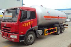 青岛解放 悍威(J5M) 220马力 6X4 液化气体运输车(程力威牌)(CLW5250GYQ)