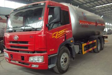 青岛解放 悍威(J5M) 220马力 6X4 液化气体运输车(程力威牌)(CLW5250GYQ)
