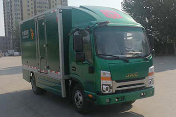 中通客车 天权 4.5T 4.12米纯电动邮政厢式运输车(江淮帅铃)(LCK5048XYZEVH6)90.624kWh
