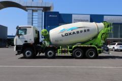 福田 欧曼GTL 360马力 8X4 7.7方混凝土搅拌车(雷萨牌)(BJ5319GJB-6C)