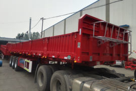 自卸式半挂车 自卸式半挂车外观图片