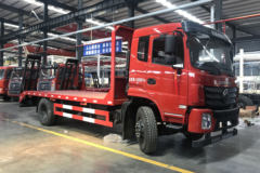 东风新疆 专底D17 180马力 4X2 平板运输车(程力威牌)