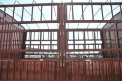 江淮 骏铃V8 170马力 4.18米单排仓栅式轻卡(HFC5043CCYP91K1C2V-S)