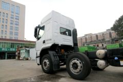 东风柳汽 乘龙H5中卡 270马力 6X2 9.7米排半翼开启厢式载货车(法士特8挡)(LZ5250XYKM5CB)