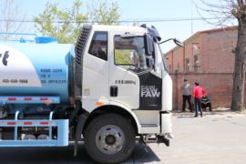 一汽解放底盘&nbsp;清洗车外观图片